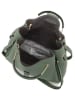 Lucca Baldi Leder-Henkeltasche "Vinci" in Mint - (B)33 x (H)38 x (T)13 cm