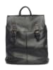 Lucca Baldi Skórzany plecak w kolorze czarnym - 31 x 37 x 15 cm