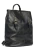 Lucca Baldi SkÃ³rzany plecak w kolorze czarnym - 31 x 37 x 15 cm