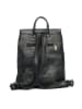 Lucca Baldi Skórzany plecak w kolorze czarnym - 31 x 37 x 15 cm