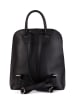 Lucca Baldi Skórzany plecak w kolorze czarnym - 35 x 33 x 12 cm