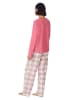 DKNY Koszulka piżamowa w kolorze różowym