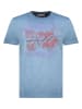 Geographical Norway Shirt "Japoral" in Blau