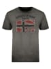 Geographical Norway Shirt "Jotz" in Schwarz