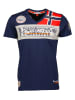 Geographical Norway Shirt "Jidney" in Dunkelblau