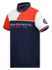 Geographical Norway Koszulka polo "Kondo" w kolorze granatowym