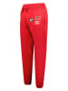 Geographical Norway Spodnie dresowe "Madock" w kolorze czerwonym