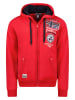 Geographical Norway Sweatvest "Gotham" rood