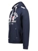 Geographical Norway Sweatjacke "Flag" in Dunkelblau