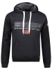 Geographical Norway Hoodie "Gasic" in Schwarz