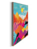 Orangewallz Druk artystyczny "Abstract Colour Mountains" w ramce - 40 x 50 cm