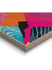 Orangewallz Druk artystyczny "Abstract Colour Mountains" w ramce - 40 x 50 cm