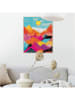 Orangewallz Gerahmter Kunstdruck "Abstract Colour Mountains"