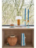 Villa Collection Ledtafellamp "Styles" wit/lichtbruin - (H)22,5 cm