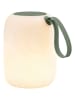 Villa Collection Ledlamp met luidspreker "Hav" wit/groen - (H)15,5 x Ø 12,5 cm