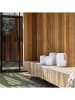 Villa Collection Ledlamp met luidspreker "Hav" wit/beige - (H)15,5 x Ø 12,5 cm