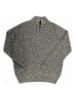 FYNCH-HATTON Pullover in Braun/ Gelb/ Dunkelblau