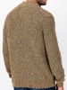 FYNCH-HATTON Pullover in Braun/ Gelb/ Dunkelblau