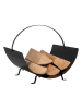 House Nordic Holzgestell in Schwarz - (B)40 x (H)33,5 x (T)35 cm