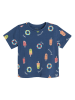 COOL CLUB Koszulka w kolorze granatowym ze wzorem