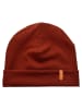 LiVi Rippbeanie "Rostrot" in Rot