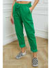Joséfine Spodnie dresowe "Zora" w kolorze zielonym