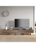 Scandinavia Concept TV-meubel "Zenn" walnootkleurig - (B)180 x (H)42 x (D)35 cm