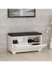 Scandinavia Concept Schoenenkast "Drago" wit - (B)80 x (H)42 x (D)35 cm