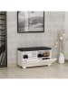 Scandinavia Concept Schoenenkast "Drago" wit - (B)80 x (H)42 x (D)35 cm