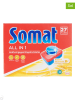 somat 2er-Set: Spülmaschinentabs "All in1", je 27 Tabs