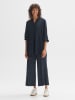 OPUS Lange blouse "Facura" donkerblauw