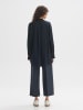 OPUS Lange blouse "Facura" donkerblauw