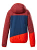 Killtec Functionele jas rood/donkerblauw