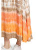 CARTOON Sukienka w kolorze pomarańczowo-jasnobrązowo-białym