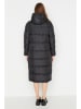 trendyol Wintermantel in Schwarz