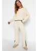 trendyol 2tlg. Outfit in Creme