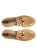 Högl Leder-Slipper "Stacy" in Hellbraun