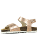 Richter Shoes Sandalen goudkleurig
