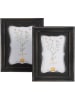 Clayre & Eef Fotolijst zwart - (B)15 x (H)20 x (D)2 cm