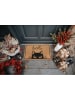 Hanse Home Kokos-deurmat "Watching Cat" naturel/zwart