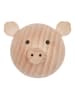 OYOY mini Haczyk "Pig" w kolorze jasnobrązowym na ubrania