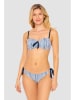 Rösch Bikinitop donkerblauw/wit