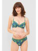 Rösch Bikini-Oberteil in Dunkelblau/ Grün