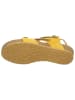 Think! Skórzane sandały "Dumia" w kolorze żółtym