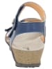 Think! Leren sandalen "Dumia" blauw