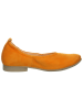 Think! Leren ballerina's "Guad2" oranje