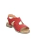 Think! Leren sandalen rood