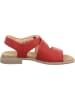 Think! Leren sandalen rood