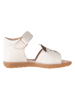 kmins Leder-Sandalen in Weiß