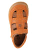 kmins Skórzane buty barefoot w kolorze pomarańczowym
